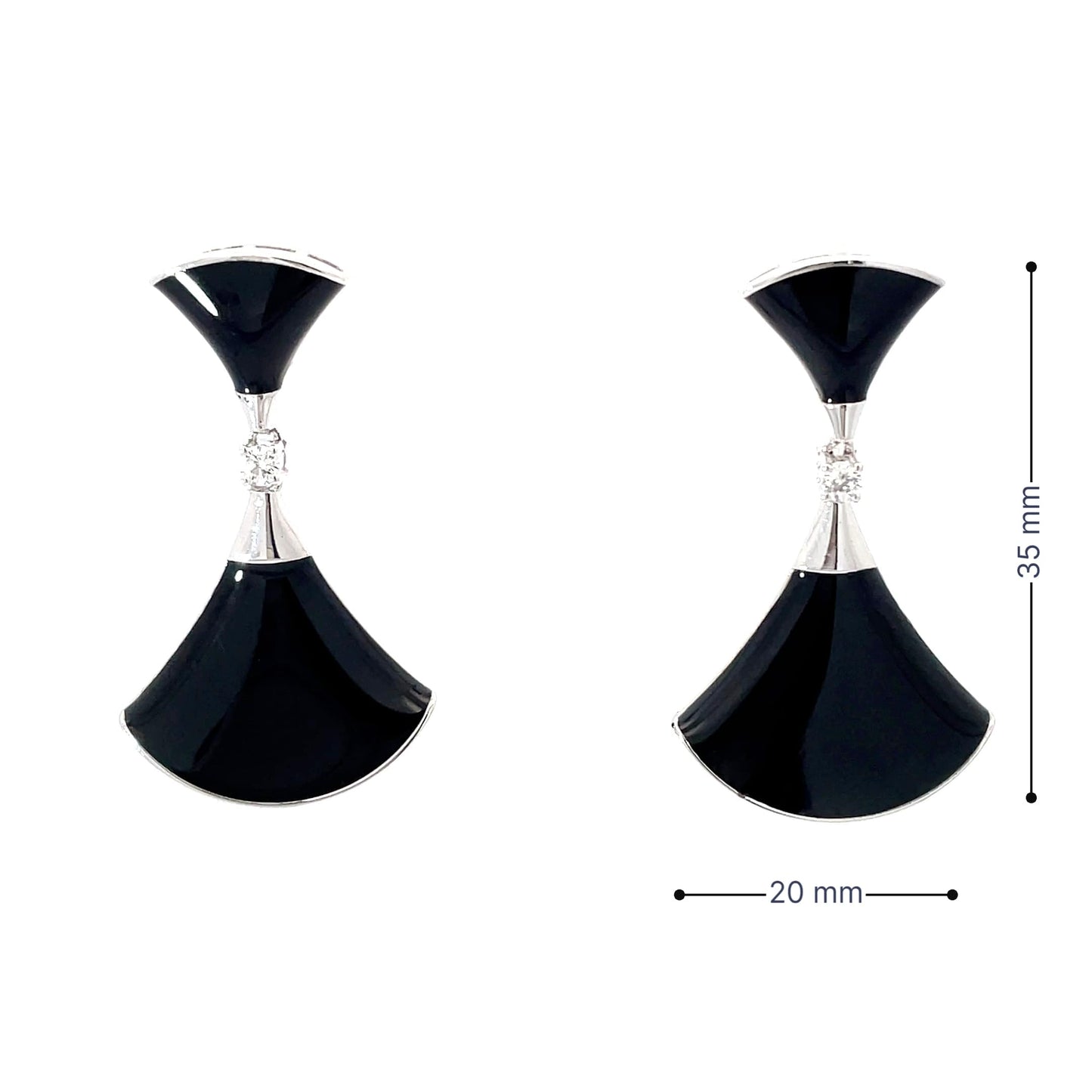 DARK MUSE SILVER EARRINGS