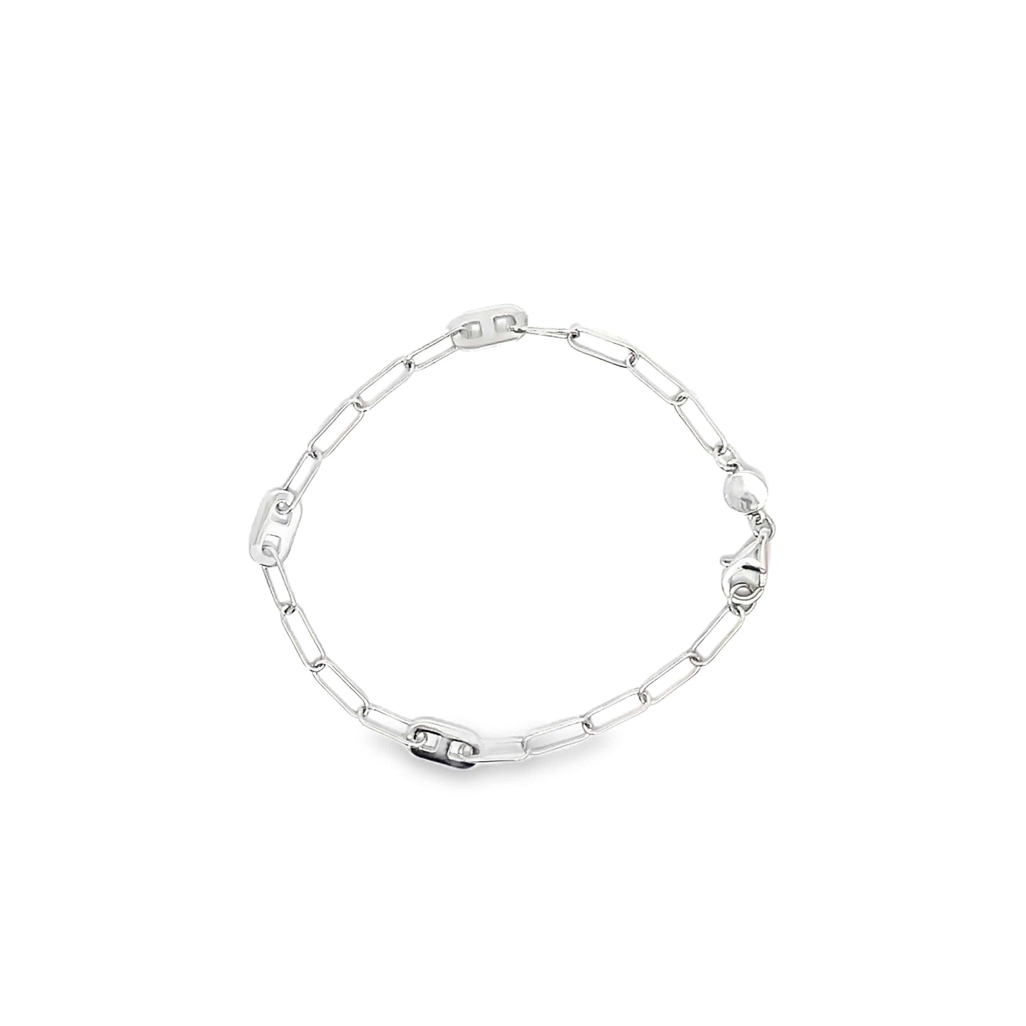 CHAINLINK SILVER BRACELET