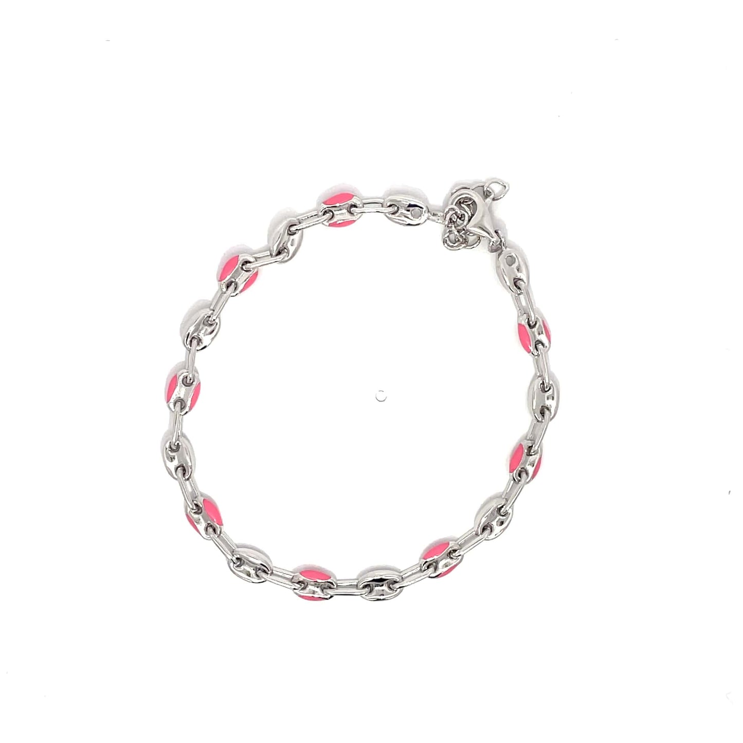 SCARLET LINK SILVER BRACELET