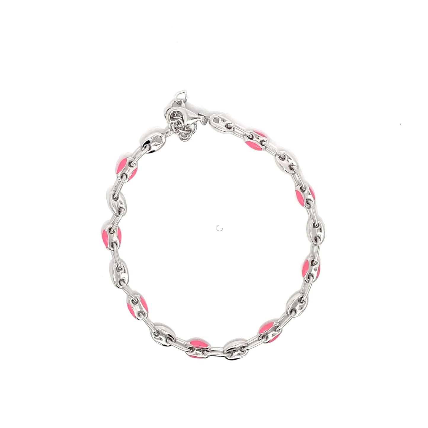 SCARLET LINK SILVER BRACELET