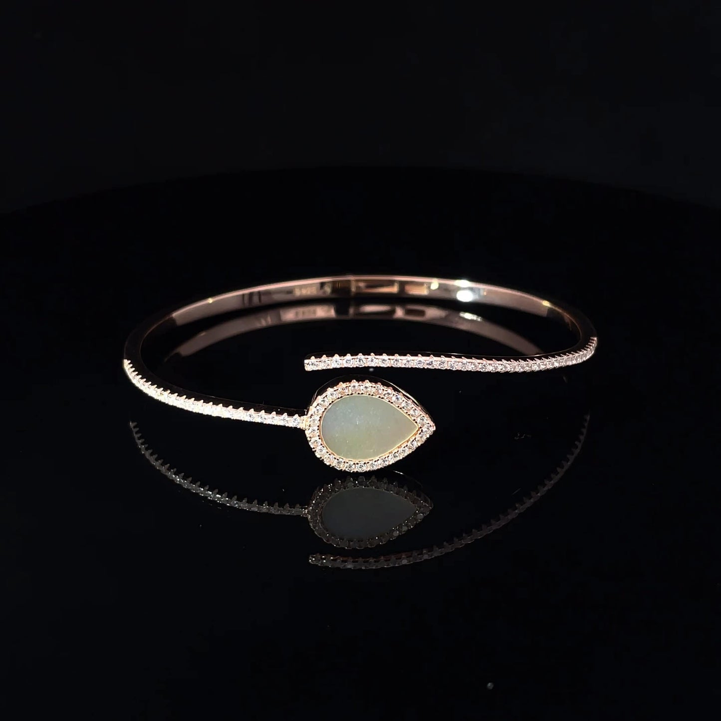 SILVER PEARL DEW BRACELET