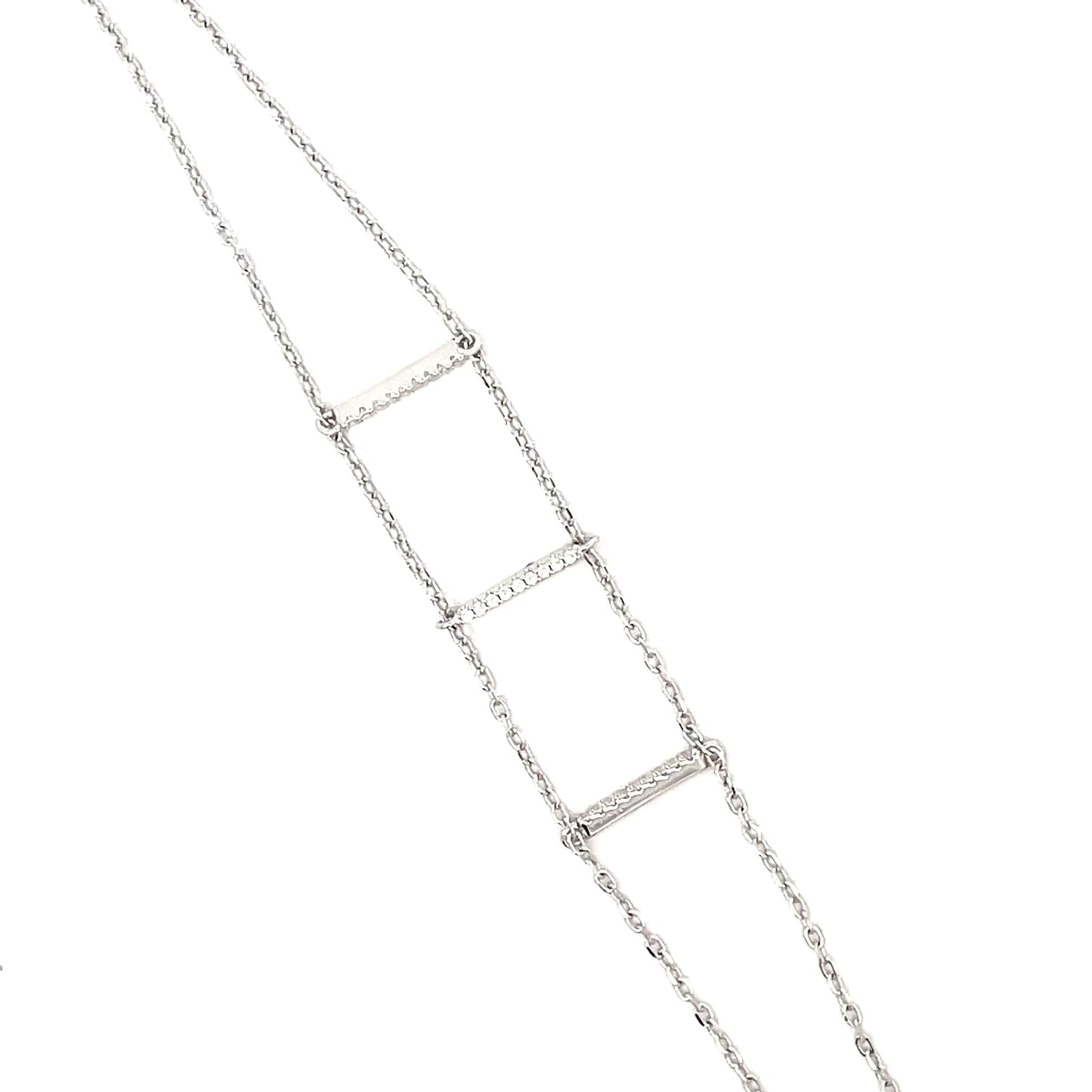 SILVER LINEAR BRACELET