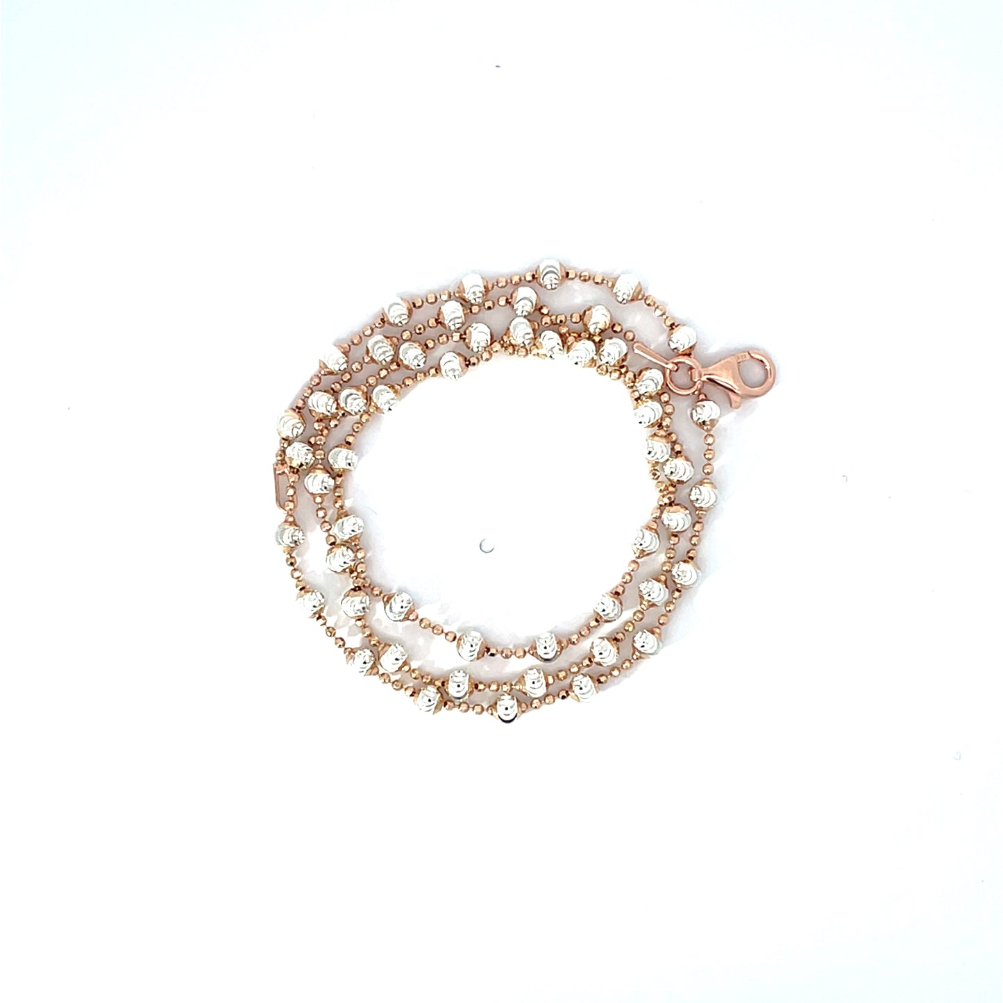 CRYSTAL GLIMMER SILVER NECKLACE