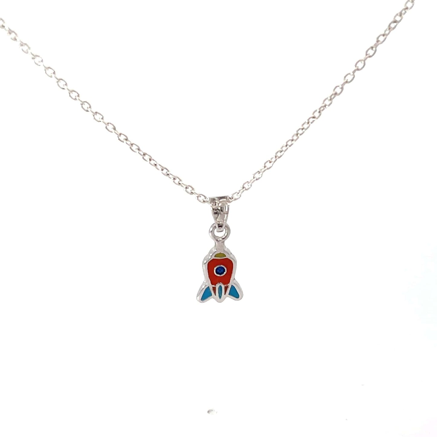 LITTLE SPACE TRAVELER SILVER CHAIN