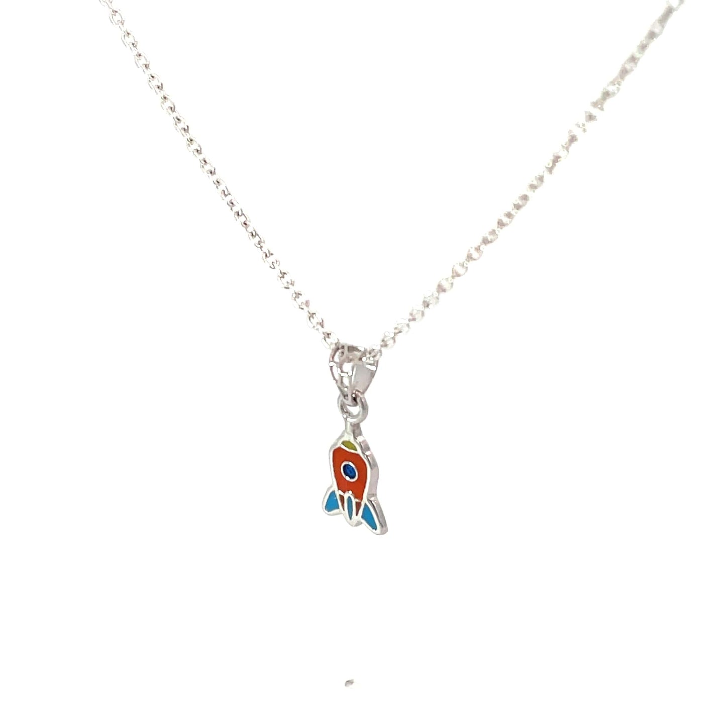 LITTLE SPACE TRAVELER SILVER CHAIN