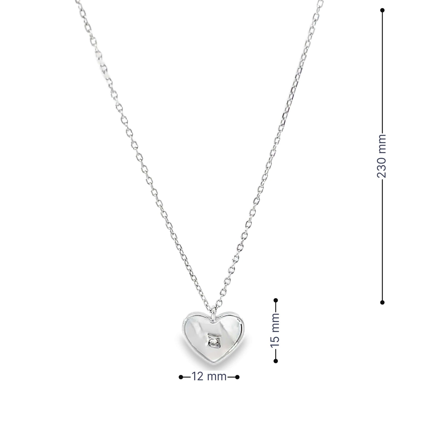 SILVER HEARTLIGHT CHAIN