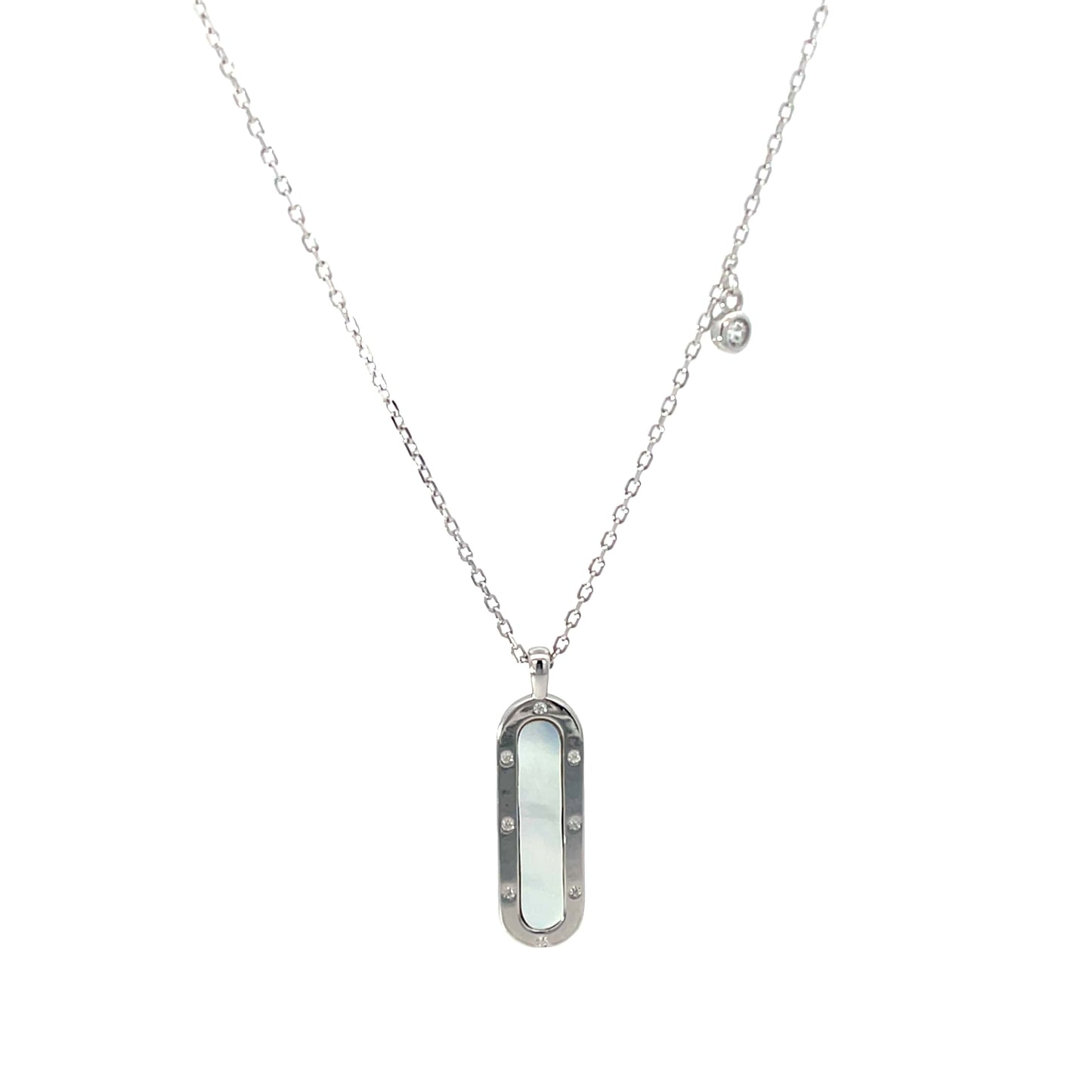 SILVER MODERN LOOP CHAIN