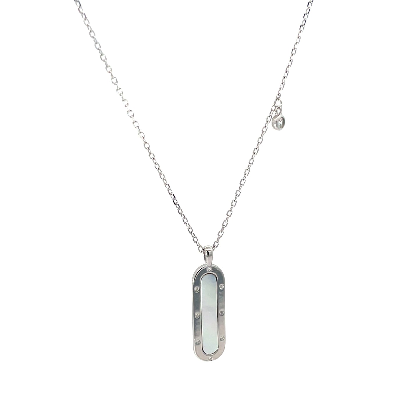 SILVER MODERN LOOP CHAIN