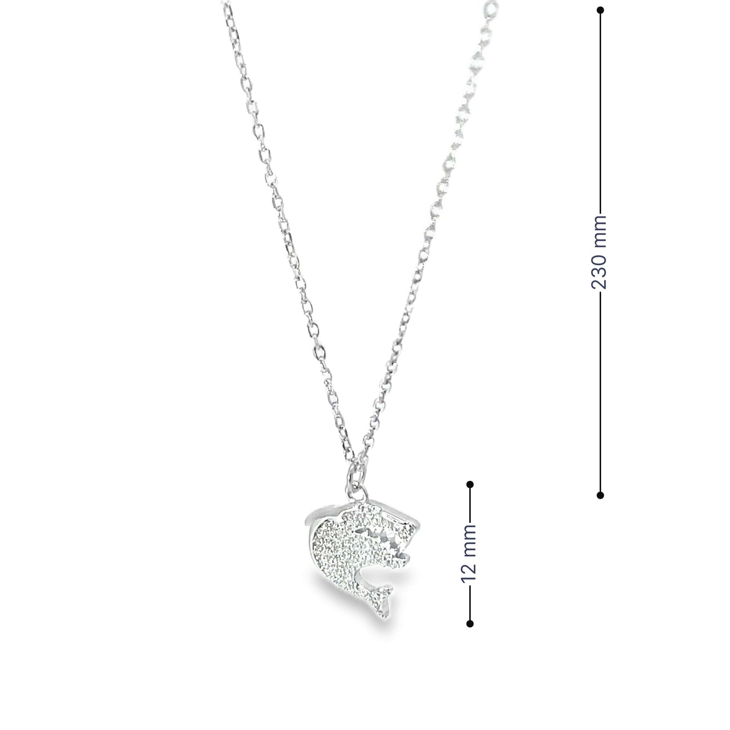 SILVER SHARK CHAIN