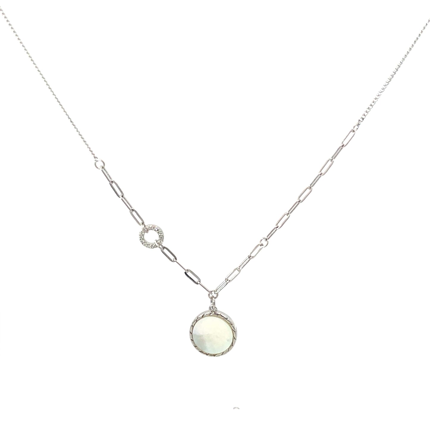 SILVER FULL MOON CHAIN