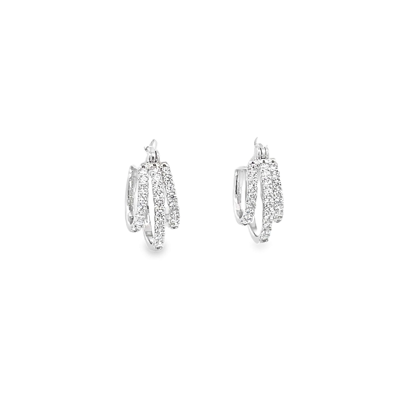 TWILIGHT TRAILS SILVER EARRINGS