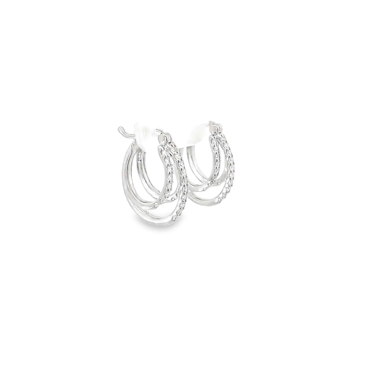 TWILIGHT TRAILS SILVER EARRINGS
