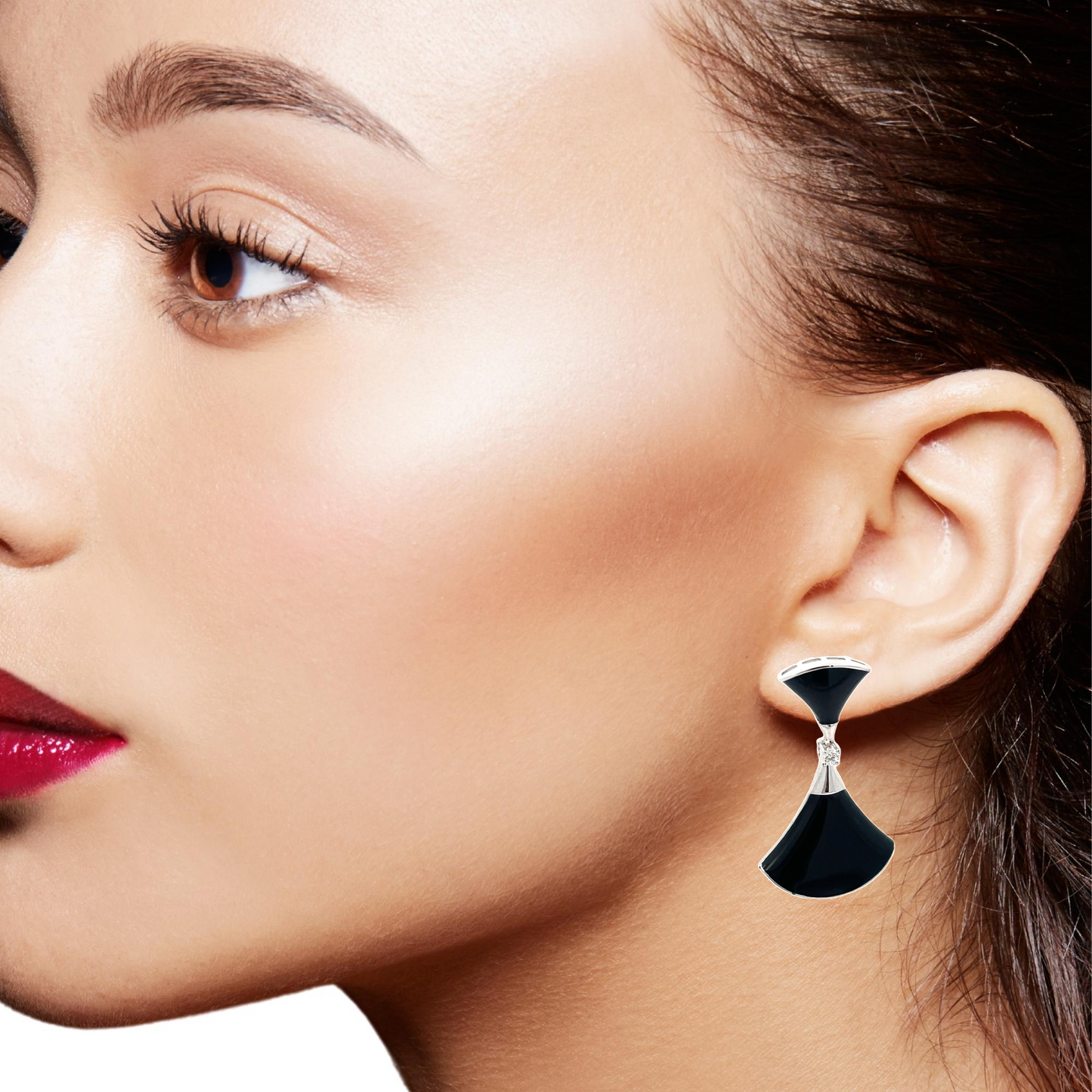 DARK MUSE SILVER EARRINGS