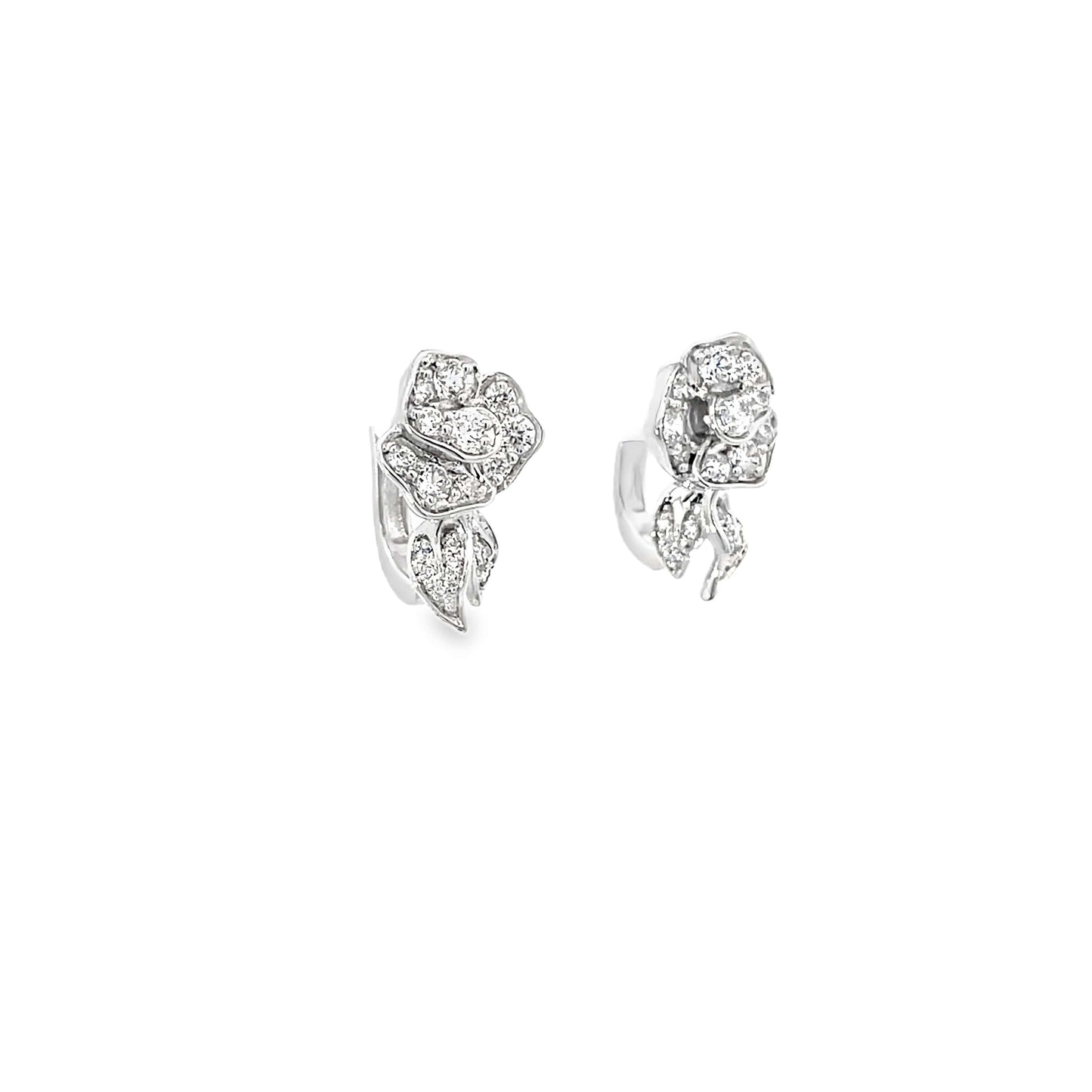 ROSE BLISS SILVER STUDS