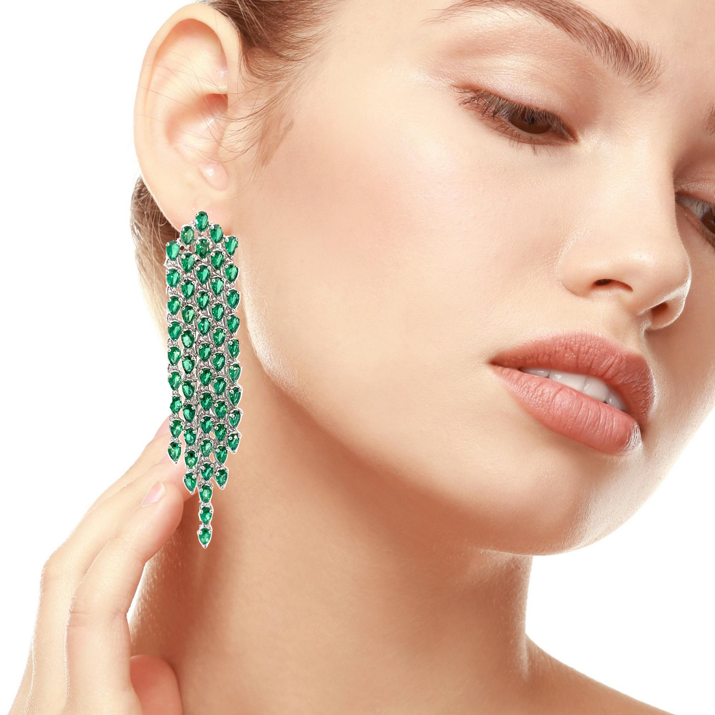 SILVER EARRING-XOE1005