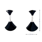 DARK MUSE SILVER EARRINGS