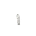 DUAL ELEGANCE DIAMOND SILVER BAND