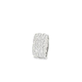 GLITZ TIER DIAMOND SILVER BAND