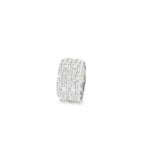 GLITZ TIER DIAMOND SILVER BAND
