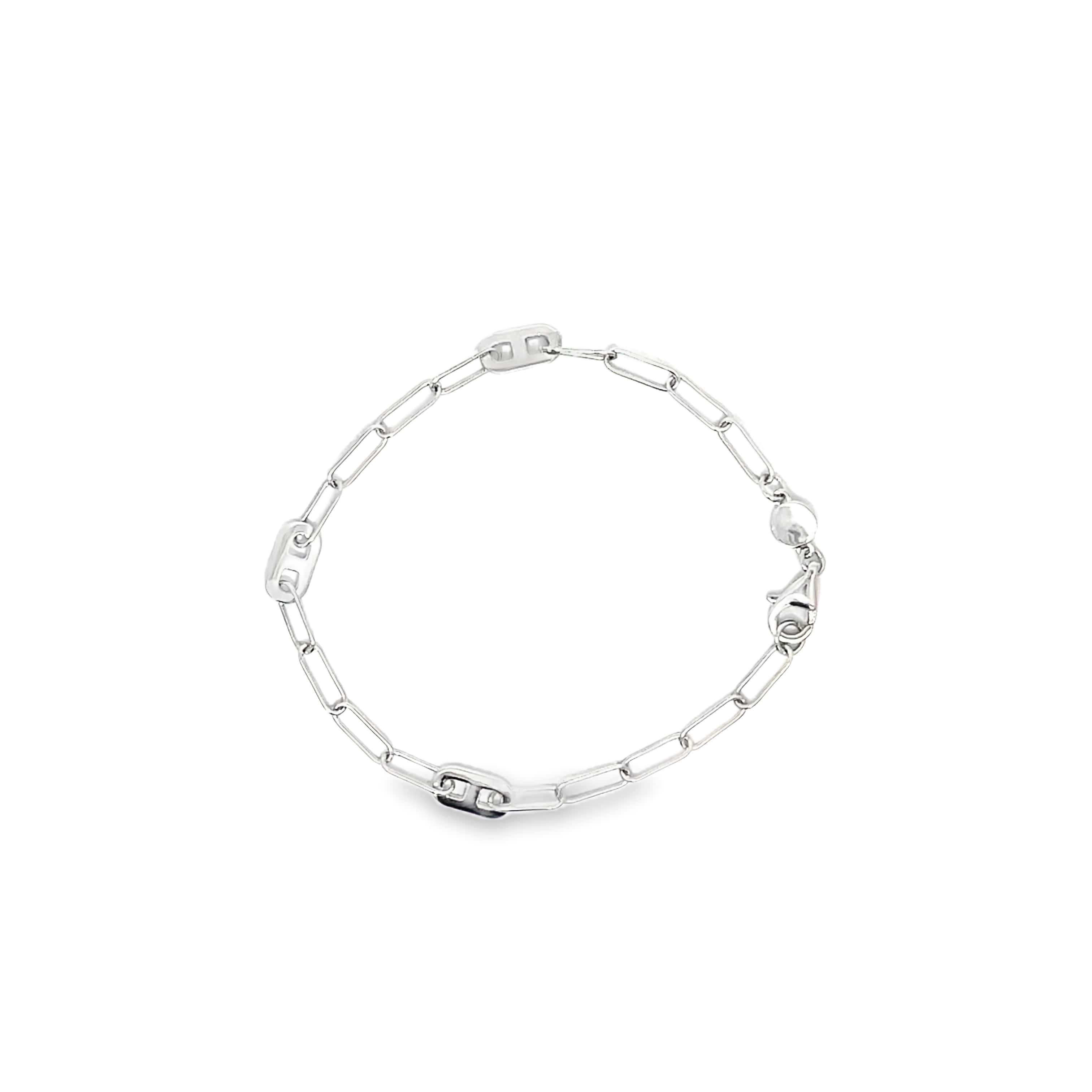 CHAINLINK SILVER BRACELET