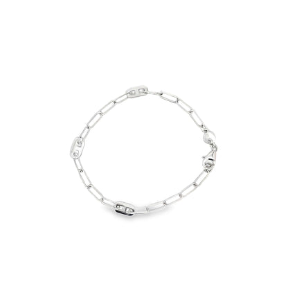 CHAINLINK SILVER BRACELET