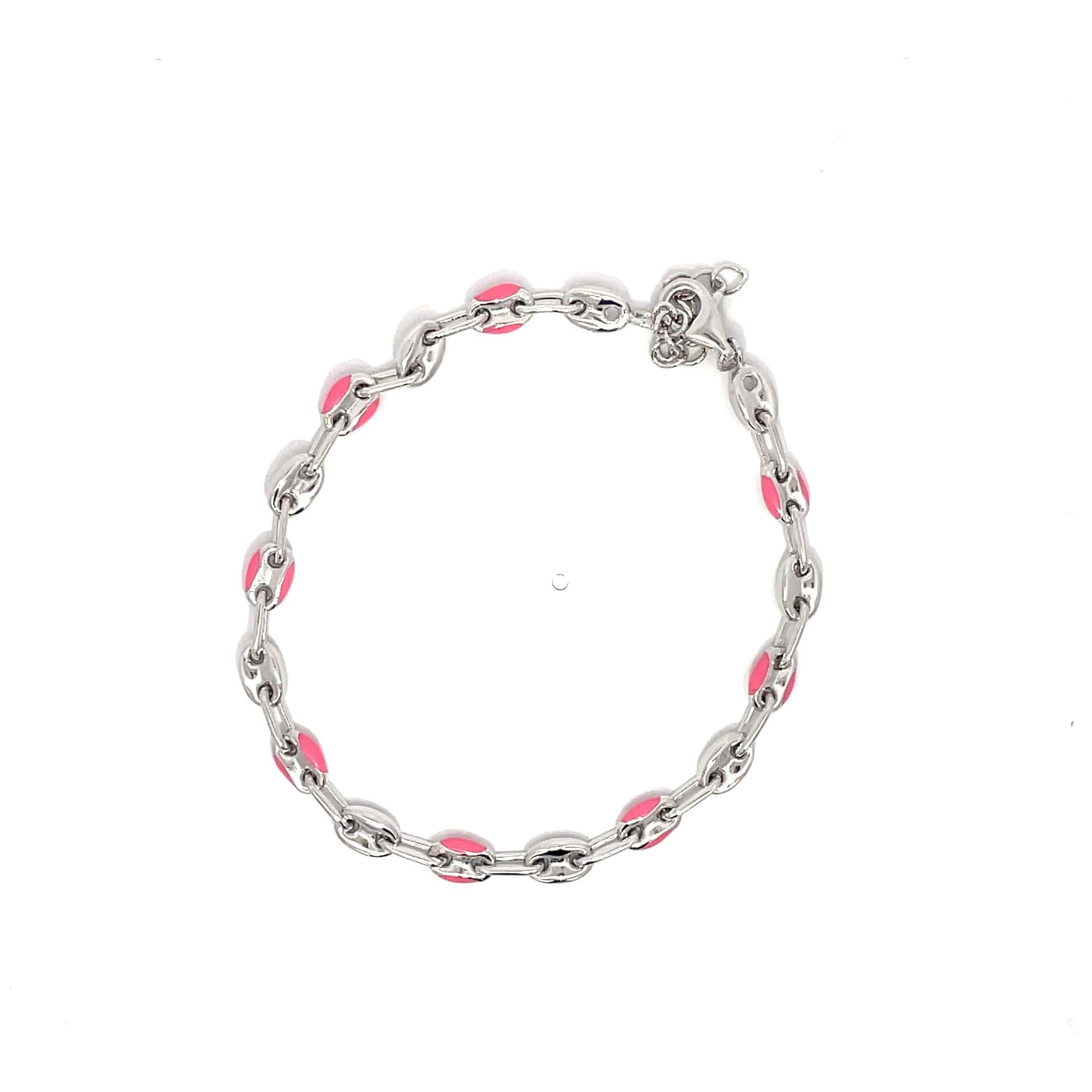 SCARLET LINK SILVER BRACELET