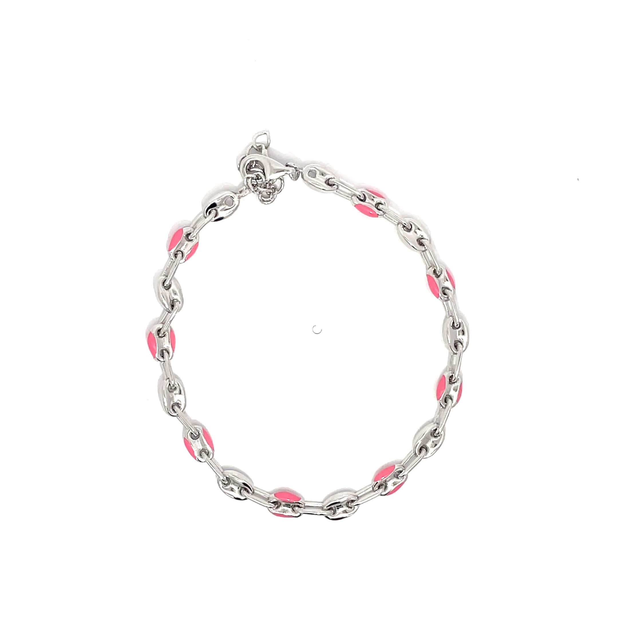 SCARLET LINK SILVER BRACELET