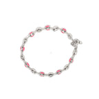 SCARLET LINK SILVER BRACELET