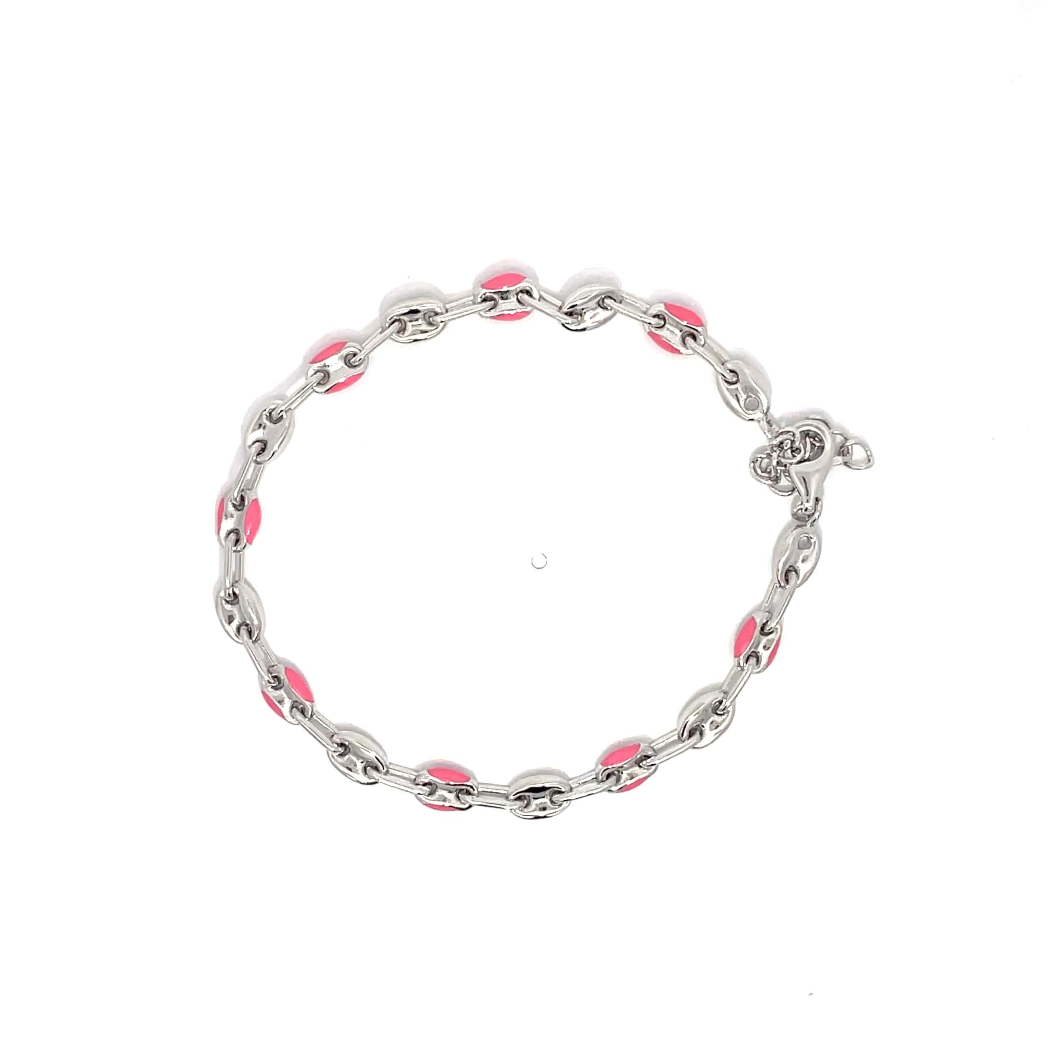 SCARLET LINK SILVER BRACELET
