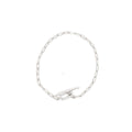 PAPERCLIP SILVER BRACELET