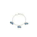 TINY RACERS CHARM SILVER KIDS BRACELET