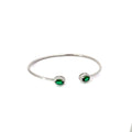 SILVER FOREST GLOW CUFF
