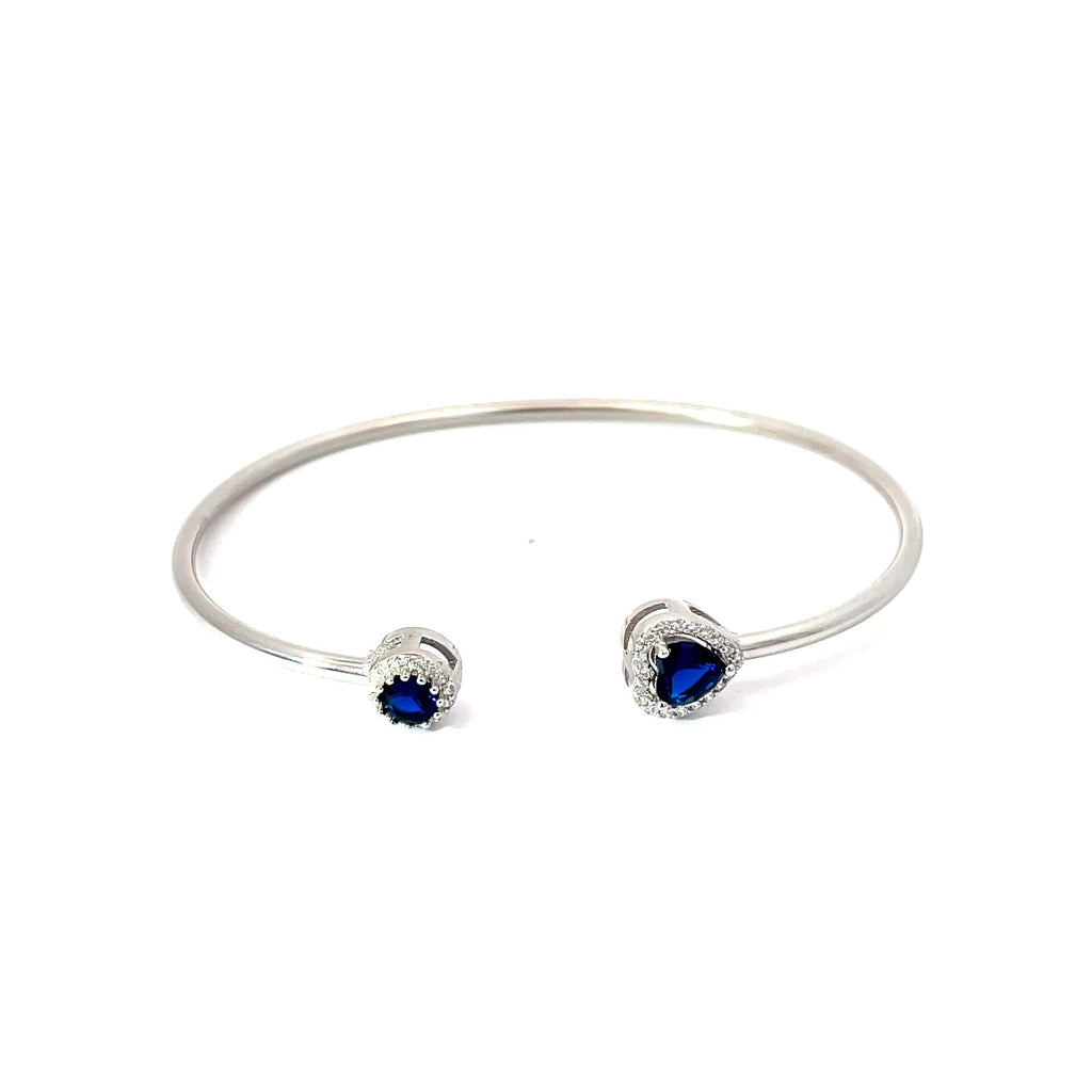 SILVER IMPERIAL BLUE CUFF