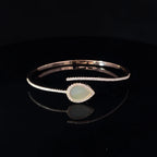 SILVER PEARL DEW BRACELET
