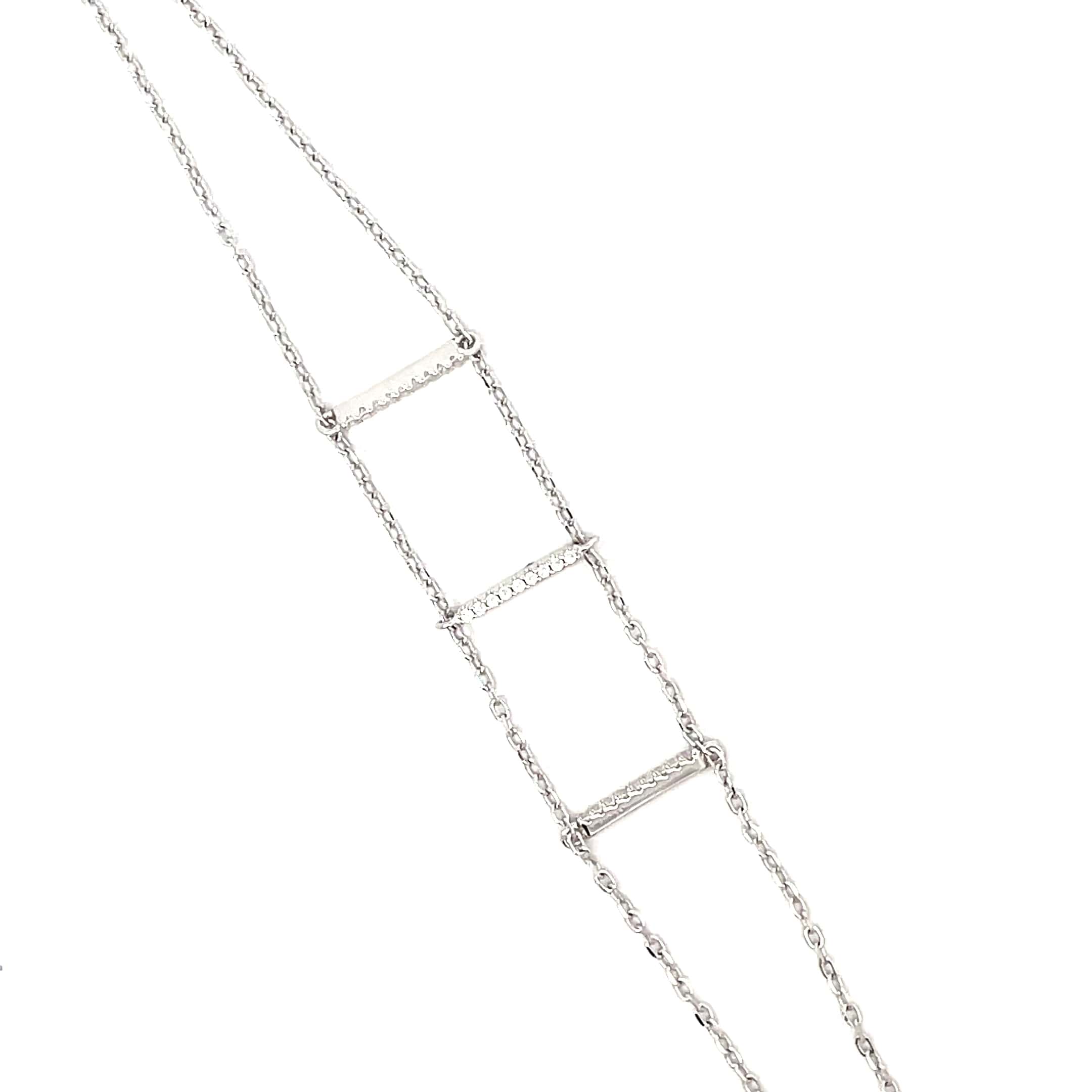 SILVER LINEAR BRACELET