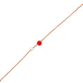 SILVER SCARLET GAZE BRACELET