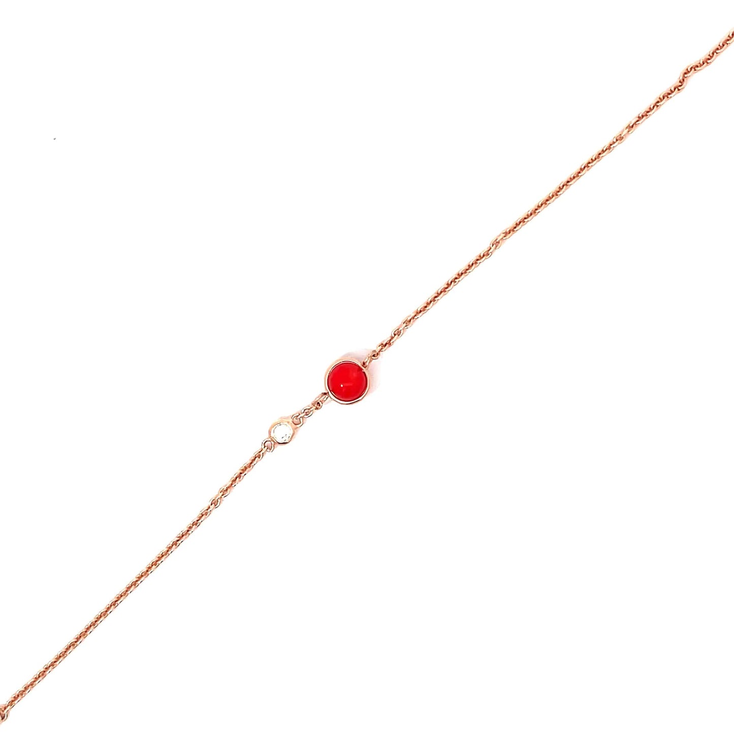 SILVER SCARLET GAZE BRACELET