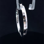 SILVER RIVET BRACELET