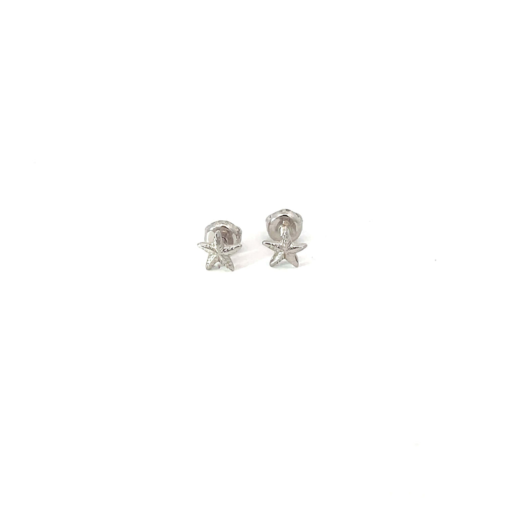 OCEAN STAR SILVER STUDS