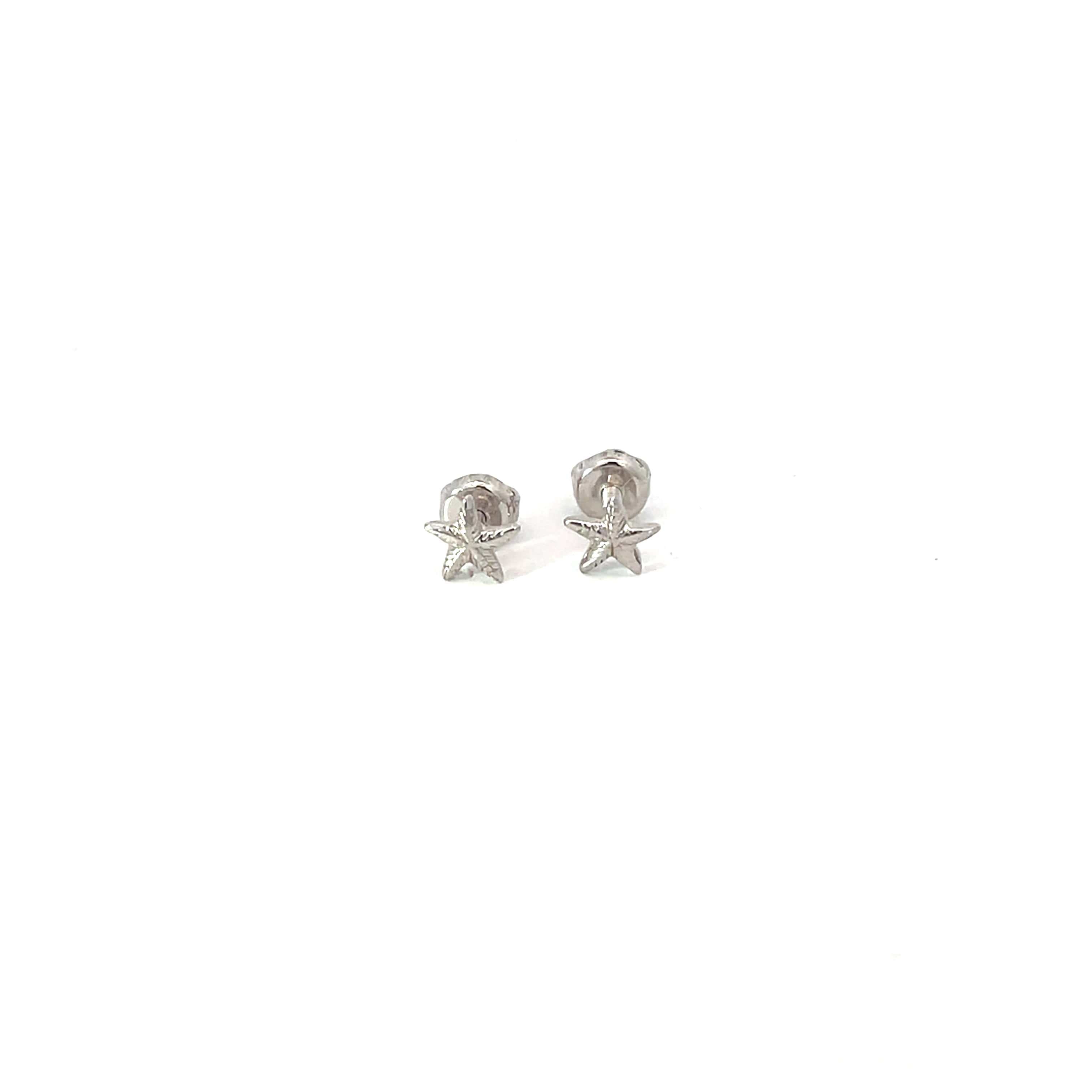 OCEAN STAR SILVER STUDS