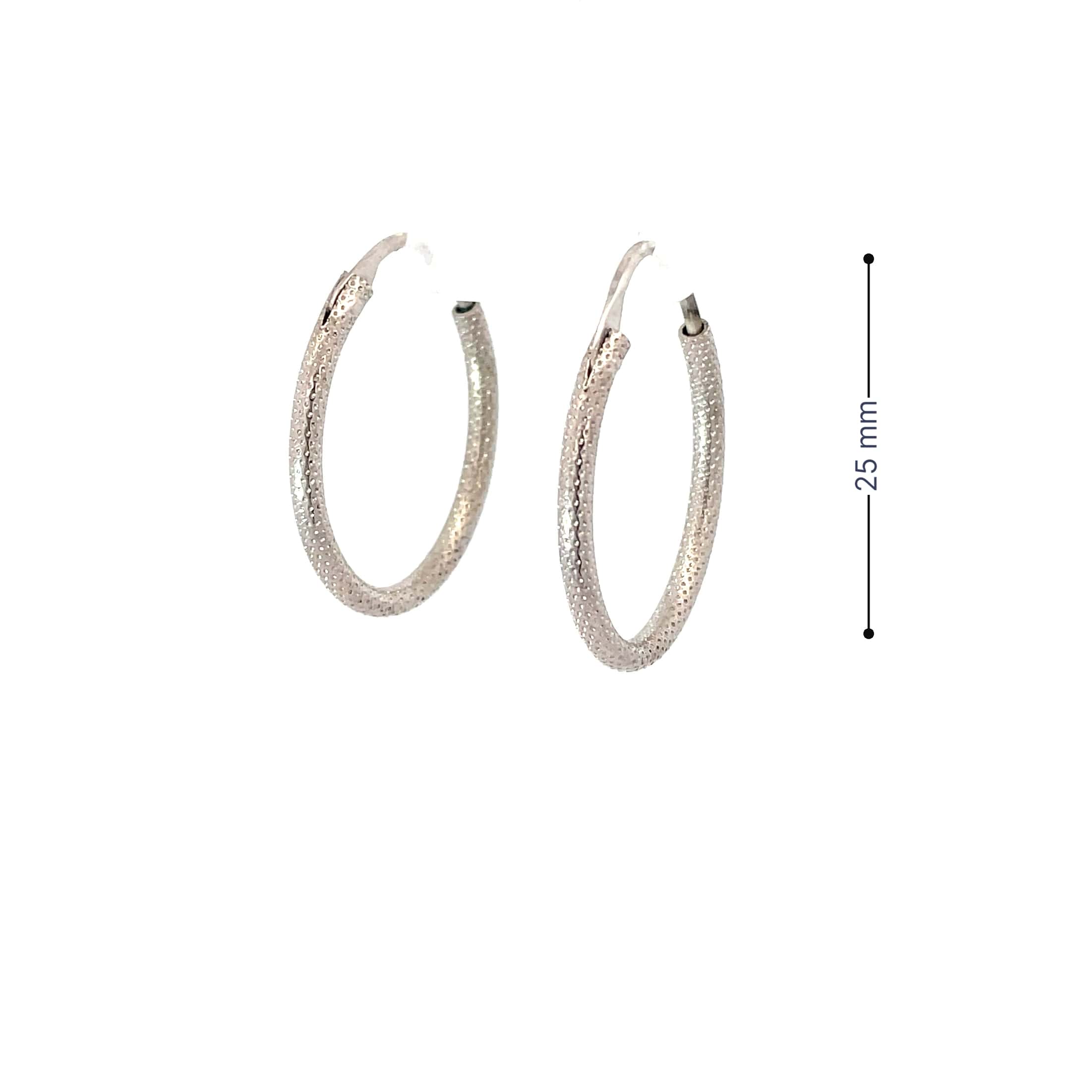 BOLD CLASSIC SILVER HOOPS