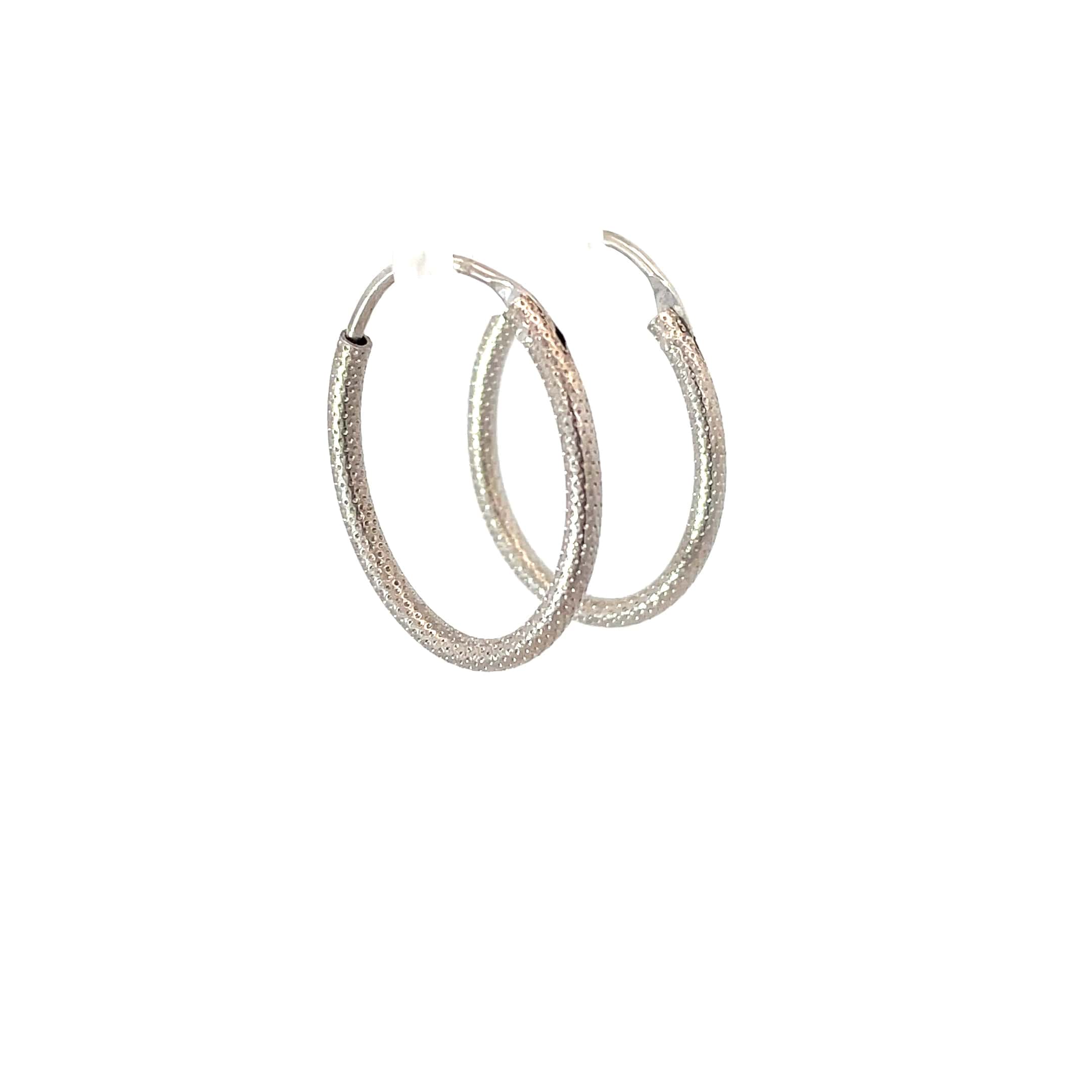 BOLD CLASSIC SILVER HOOPS
