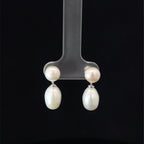 SILVER WHITE GRACE DROPS