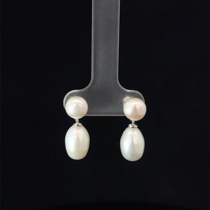 SILVER WHITE GRACE DROPS