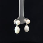 SILVER WHITE GRACE DROPS