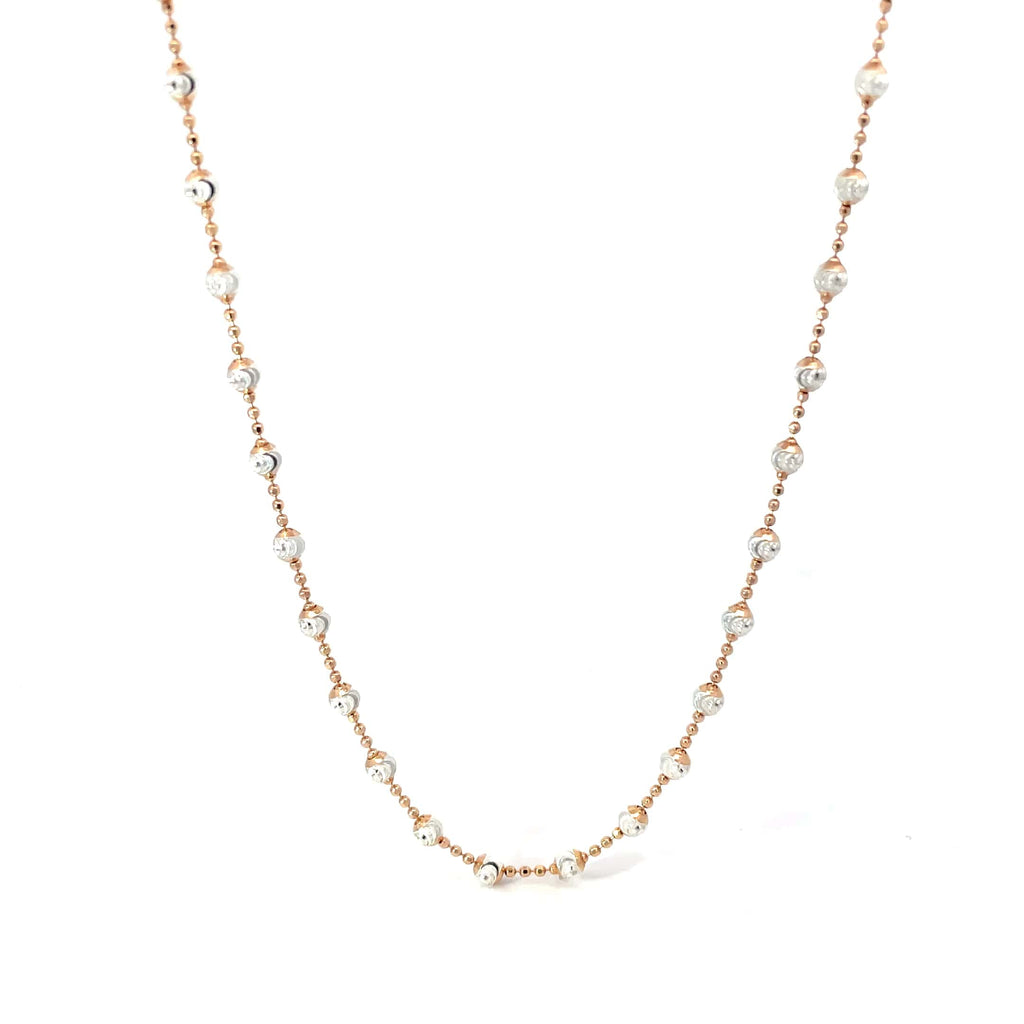 CRYSTAL GLIMMER SILVER NECKLACE