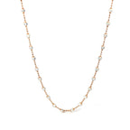 CRYSTAL GLIMMER SILVER NECKLACE