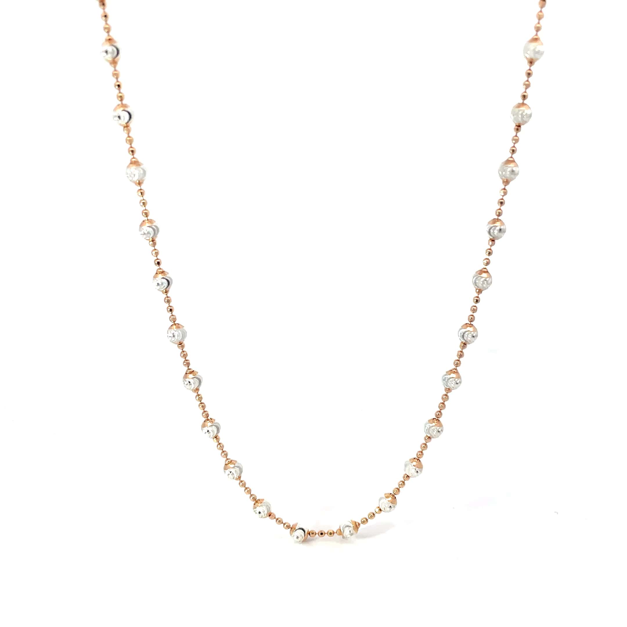 CRYSTAL GLIMMER SILVER NECKLACE