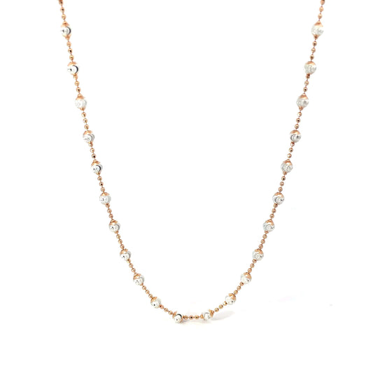 CRYSTAL GLIMMER SILVER NECKLACE