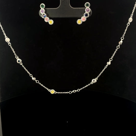 SILVER HARMONY GEMS SET